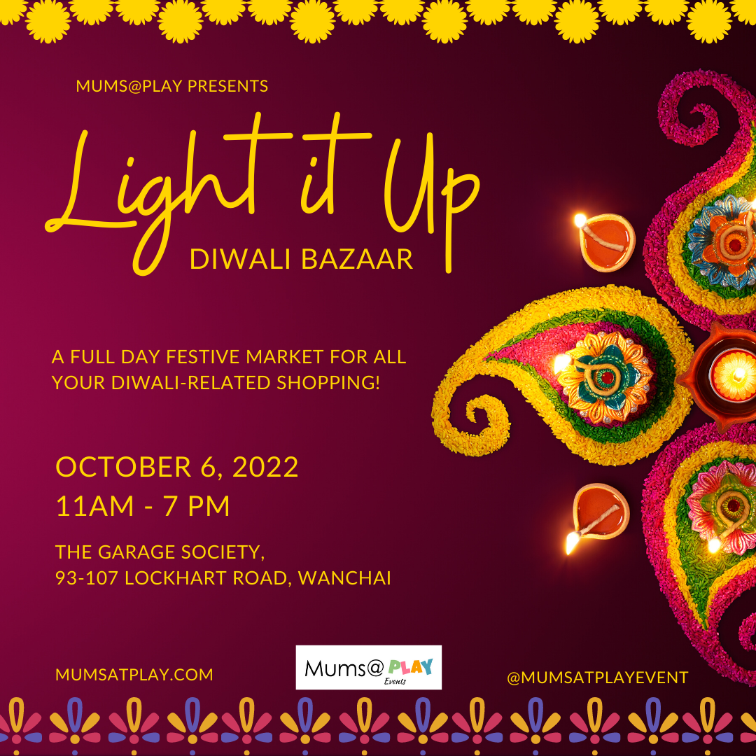 light it up diwali bazaar presented by mums@play at Garage society