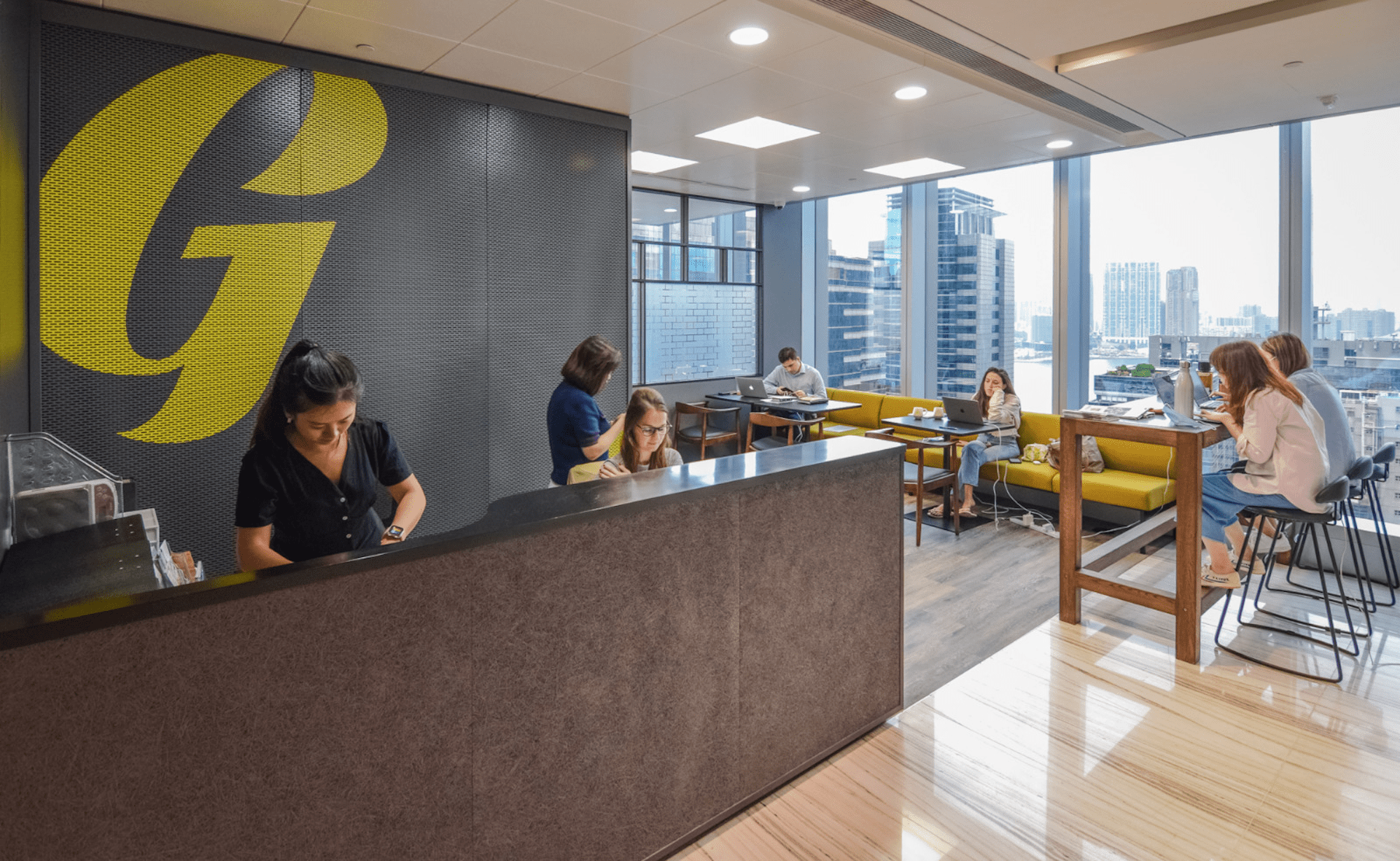 Garage society central coworking space office for rent hong kong central district